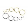 10pc/lot Gold and silver stainless steel ring