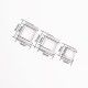 Stainless steel screw bar square buckle, 2pc/lot Stainless steel screw bar square buckle, 2pc/lot