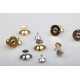 Japanese solid brass 18K real gold plating hardware shell cap spring lock Japanese solid brass 18K real gold plating hardware shell cap spring lock