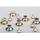Japanese solid brass 18K real gold plating hardware shell cap spring lock Japanese solid brass 18K real gold plating hardware shell cap spring lock