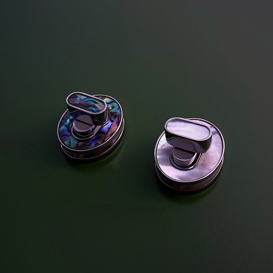 High quality stainless steel shell twist bag lock High quality stainless steel shell twist bag lock