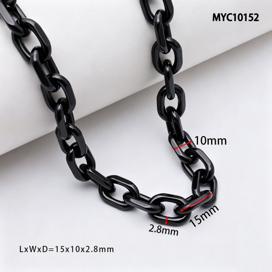 High quality Solid brass O shape chain collection High quality Solid brass O shape chain collection