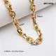 High quality Solid brass O shape chain collection High quality Solid brass O shape chain collection