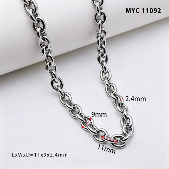 High quality Solid brass O shape chain collection High quality Solid brass O shape chain collection