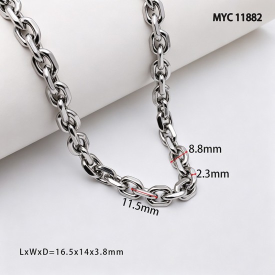 High quality Solid brass O shape chain collection High quality Solid brass O shape chain collection