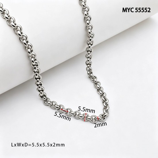 High quality Solid brass O shape chain collection High quality Solid brass O shape chain collection
