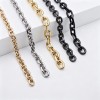 High quality Solid brass O shape chain collection