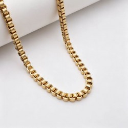 High quality Solid brass box style chain