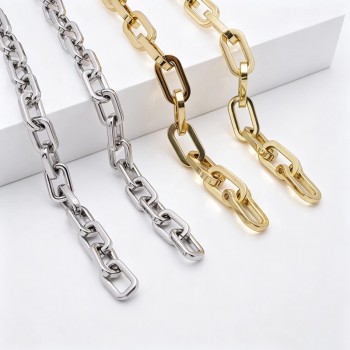 High quality Solid brass cross style chain