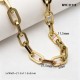 High quality Solid brass cross style chain