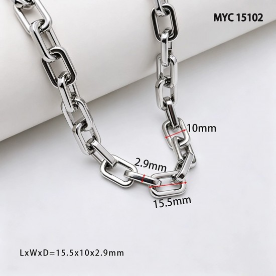 High quality Solid brass cross style chain
