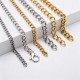 High quality Solid brass flat chain collection High quality Solid brass flat chain collection