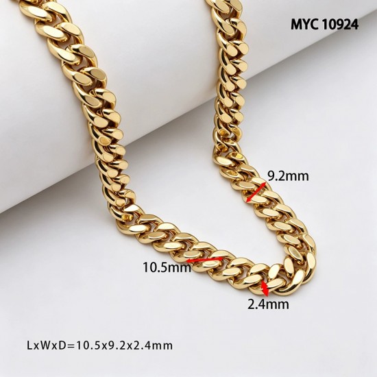 High quality Solid brass flat chain collection High quality Solid brass flat chain collection