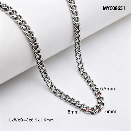 High quality Solid brass flat chain collection High quality Solid brass flat chain collection