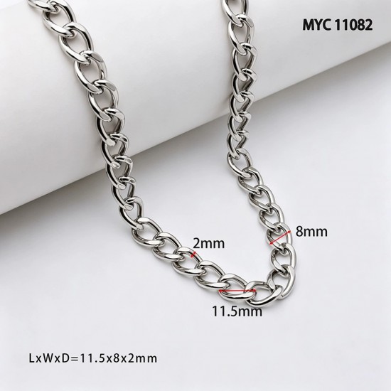 High quality Solid brass flat chain collection High quality Solid brass flat chain collection