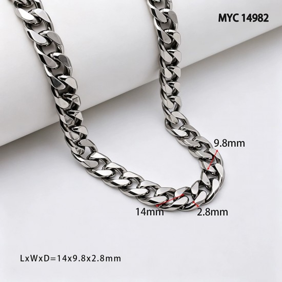 High quality Solid brass flat chain collection High quality Solid brass flat chain collection