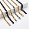 High quality Solid brass flat chain collection