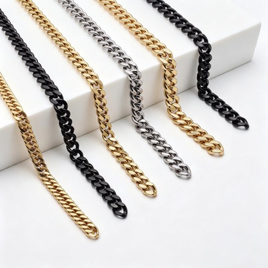 High quality Solid brass flat chain collection High quality Solid brass flat chain collection
