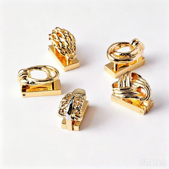 High quality solid brass flora hasp bag lock High quality solid brass flora hasp bag lock