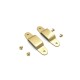 High quality solid brass handle tabs strap limiter, 2pc/lot