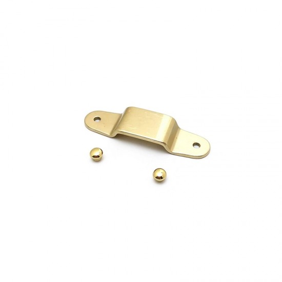 High quality solid brass handle tabs strap limiter, 2pc/lot