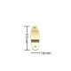 High quality solid brass handle tabs strap limiter, 2pc/lot