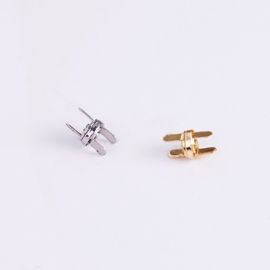 Solid brass no lid thick magnetic button, 9mm, 5pc/lot