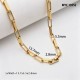 High quality Solid brass square style chain