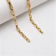 High quality Solid brass square style chain