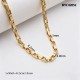 High quality Solid brass square style chain