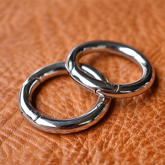 Stainless steel spring gate O-Ring 2pc/lot Stainless steel spring gate O-Ring 2pc/lot
