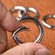 Stainless steel spring gate O-Ring 2pc/lot Stainless steel spring gate O-Ring 2pc/lot