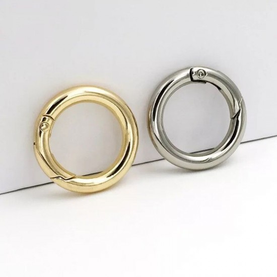 Stainless steel spring gate O-Ring 2pc/lot Stainless steel spring gate O-Ring 2pc/lot