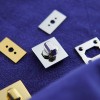 High quality stainless steel 22cm square twist lock
