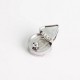 Stainless steel DIY inlay bag lock Stainless steel DIY inlay bag lock