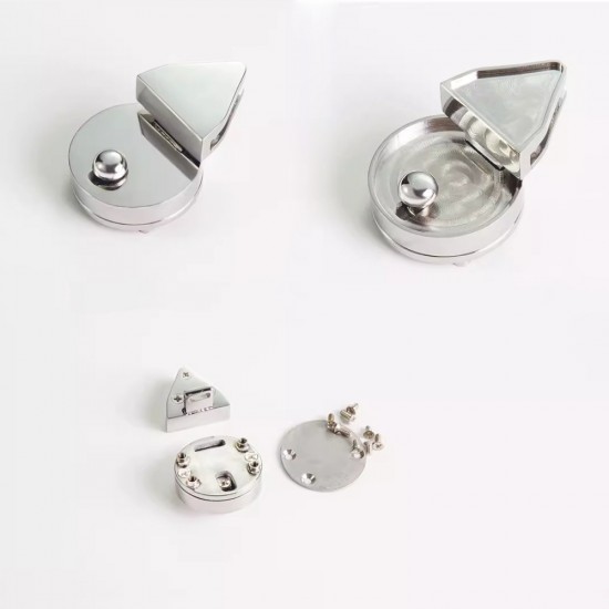 Stainless steel DIY inlay bag lock Stainless steel DIY inlay bag lock