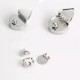 Stainless steel DIY inlay bag lock Stainless steel DIY inlay bag lock