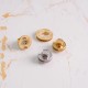 Stainless steel DIY inlay twist lock 20mm 25mm Stainless steel DIY inlay twist lock 20mm 25mm