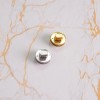 Stainless steel DIY inlay twist lock 20mm 25mm
