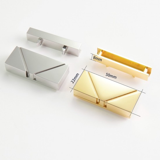Stainless steel MK style bag lock