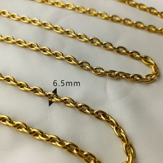 High quality stainless steel O style chain 6.5mm 6.8mm 9mm High quality stainless steel O style chain 6.5mm 6.8mm 9mm