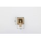 Stainless steel SWAROVSKI fold lock