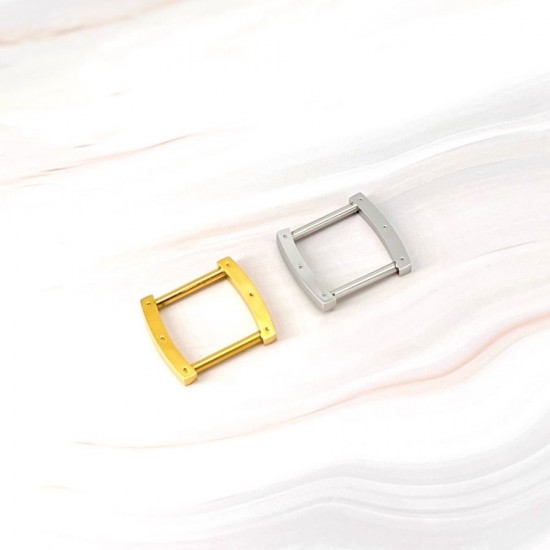 4pc/lot stainless steel arc square ring