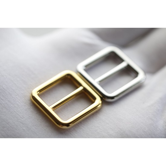 Stainless steel bar square ring 4pc/lot, 20mm, 25mm, 30mm, 38mm
