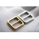 Stainless steel bar square ring 4pc/lot, 20mm, 25mm, 30mm, 38mm
