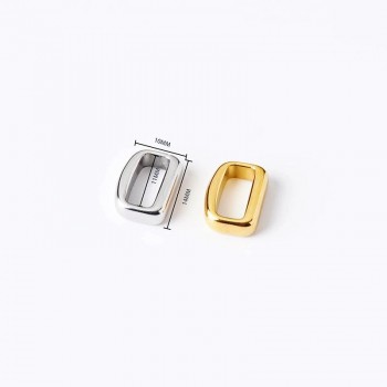 High quality stainless steel belt ring, 2pc/lot