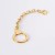 Gold round ring 