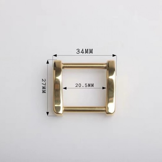 6pc/lot stainless steel curved square ring
