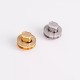 Stainless steel diamond round twist bag lock