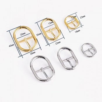 Stainless steel egg shoulder strap belt buckle 12mm, 15mm, 20mm, 4pc/lot Stainless steel egg shoulder strap belt buckle 12mm, 15mm, 20mm, 4pc/lot